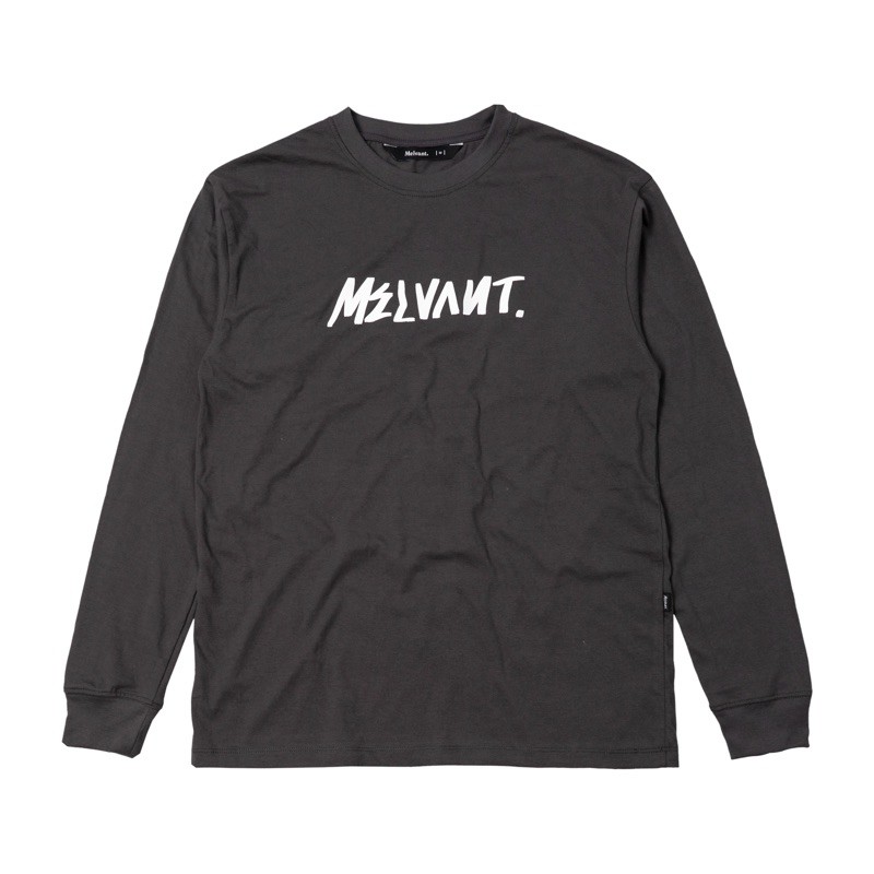 MLTS RIVA CHARCOAL (ABU GELAP) - LONGSLEEVE TSHIRT LAKI LAKI