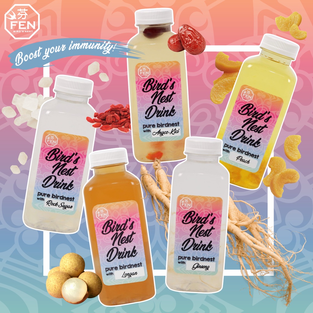

Minuman Sarang Burung Walet Asli | Fen Bird Nest Drink 250 ml