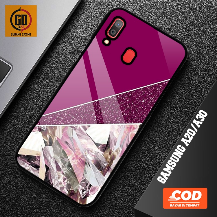 Case Samsung A20/A30 Terbaru - Gudang Casing [ Glitter ] Samsung A20/A30 - Case Hp - Casing Hp - Sof
