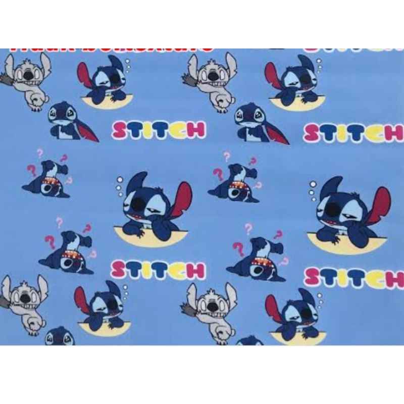 WALLPAPER STIKER DINDING MOTIF STICH