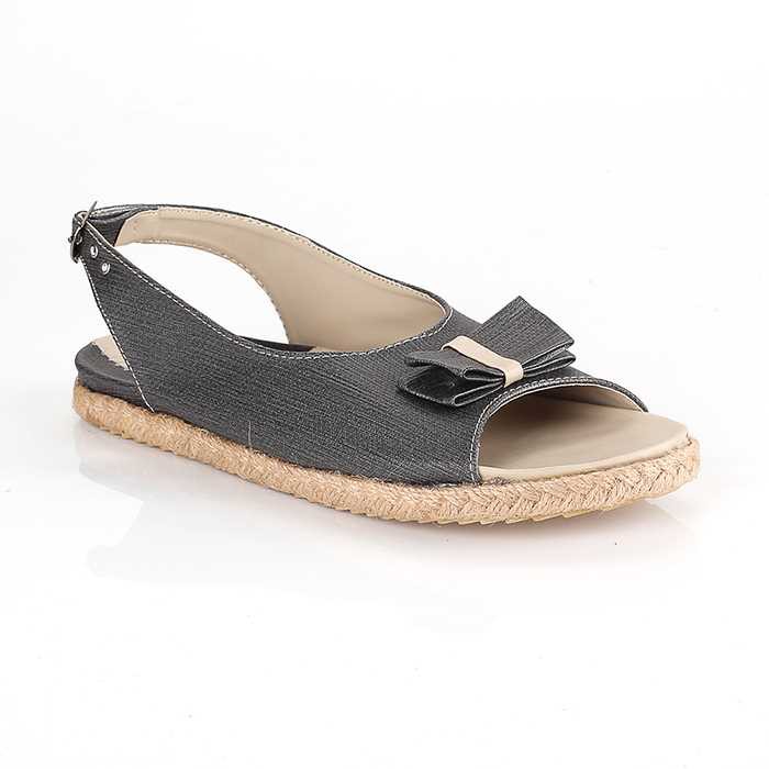 Sandal Teplek Wanita Slip On Cewek Flat Casual Polos Blackkelly Original