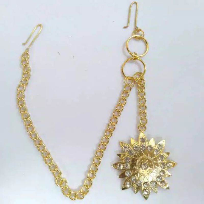 Benggol matahari atau hiasan beskap, Bros rantai aksesoris pria adat Jawa solo jogja