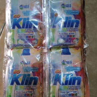 24 pcs So klin liquid kemasan sachet | Shopee Indonesia