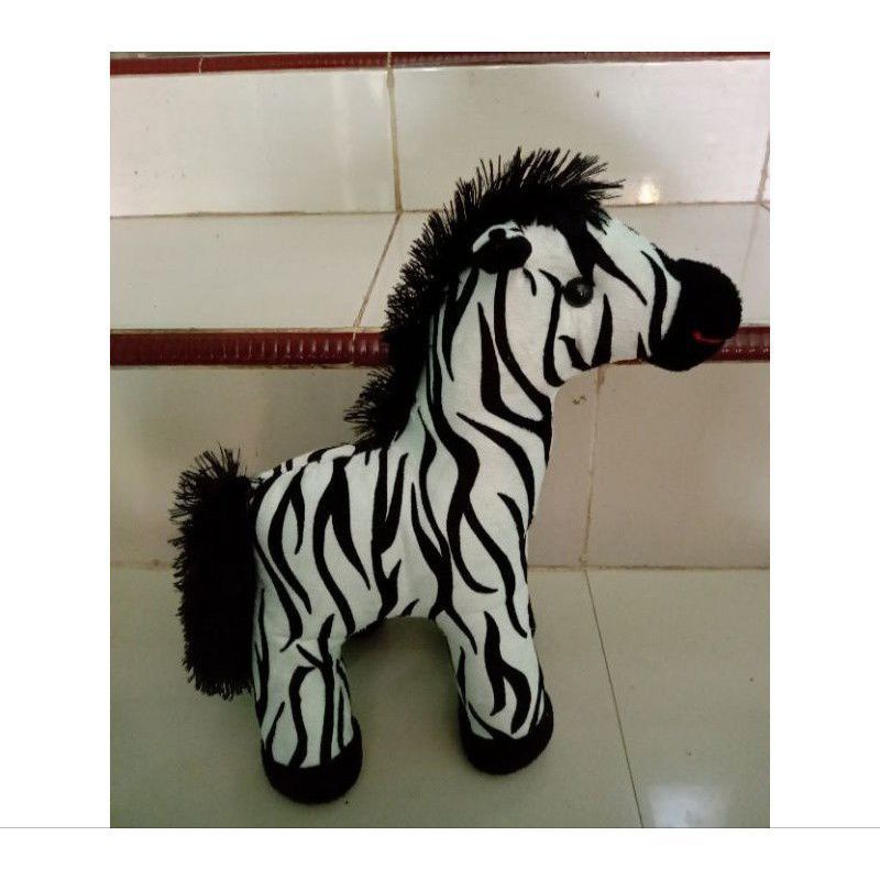 Boneka Kuda Zebra mini S Murah