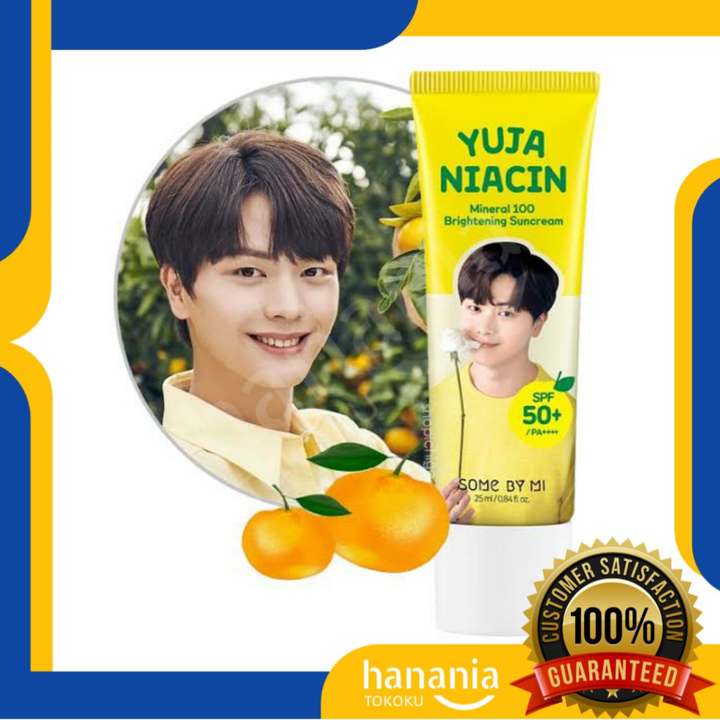 SOME BY MI - Yuja Niacin mineral 100 brightening sunscreen SPF 50+ PA++++ 25 ml