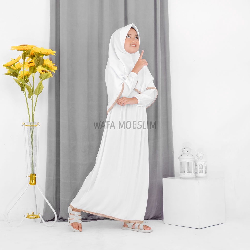 Gamis Anak Usia 8-12 Tahun SYAHNAZ kids Model Gamis Anak Terbaru 2021 Kekinian Gamis Anak Perempuan 