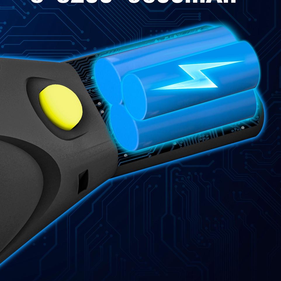 "MGA. 119" QYD Senter LED Super Terang  IPX6 Tahan air 45watt Portabel lampu senter + Q382