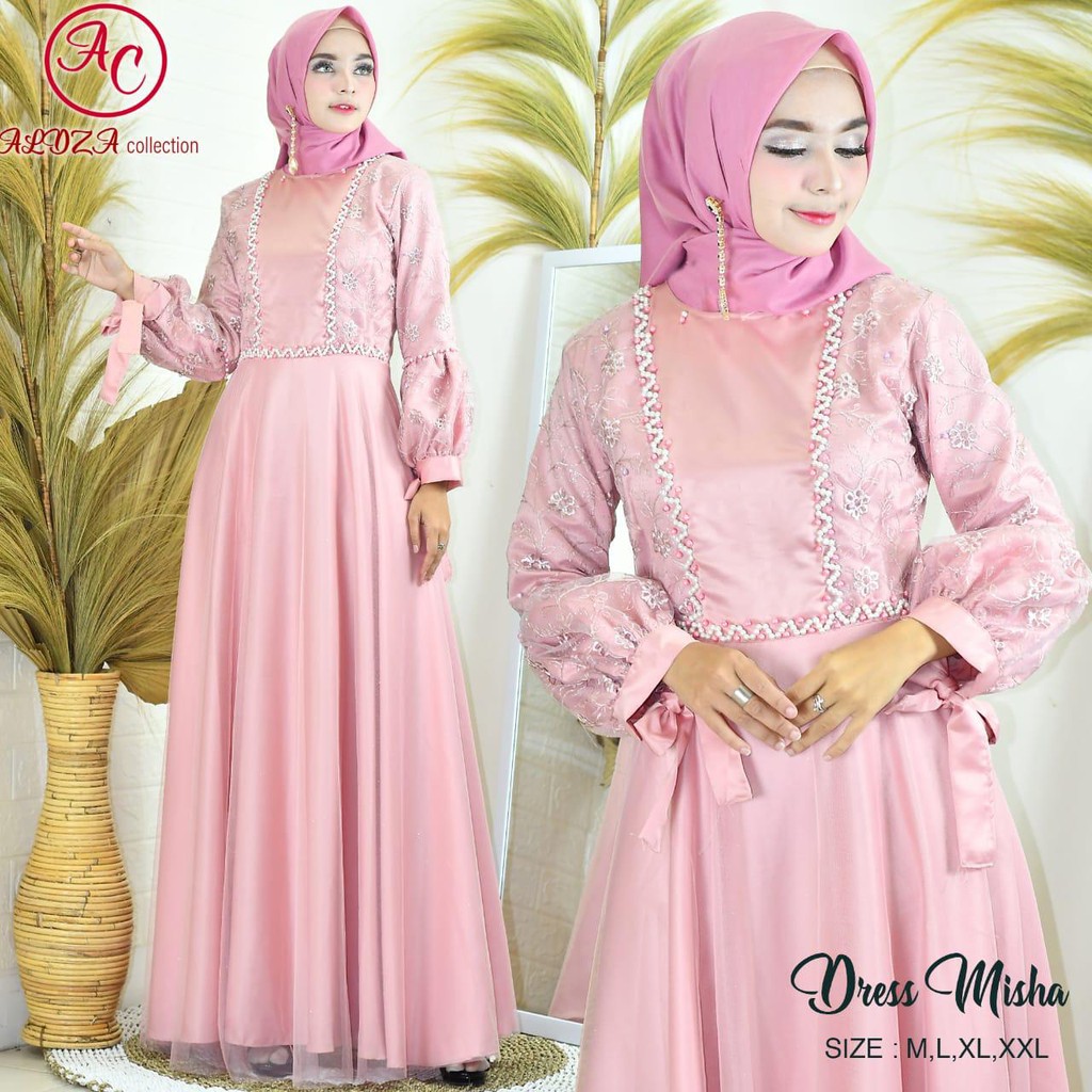 PROMO DRESS MISCHA / GAMIS PESTA / GAMIS TULLE