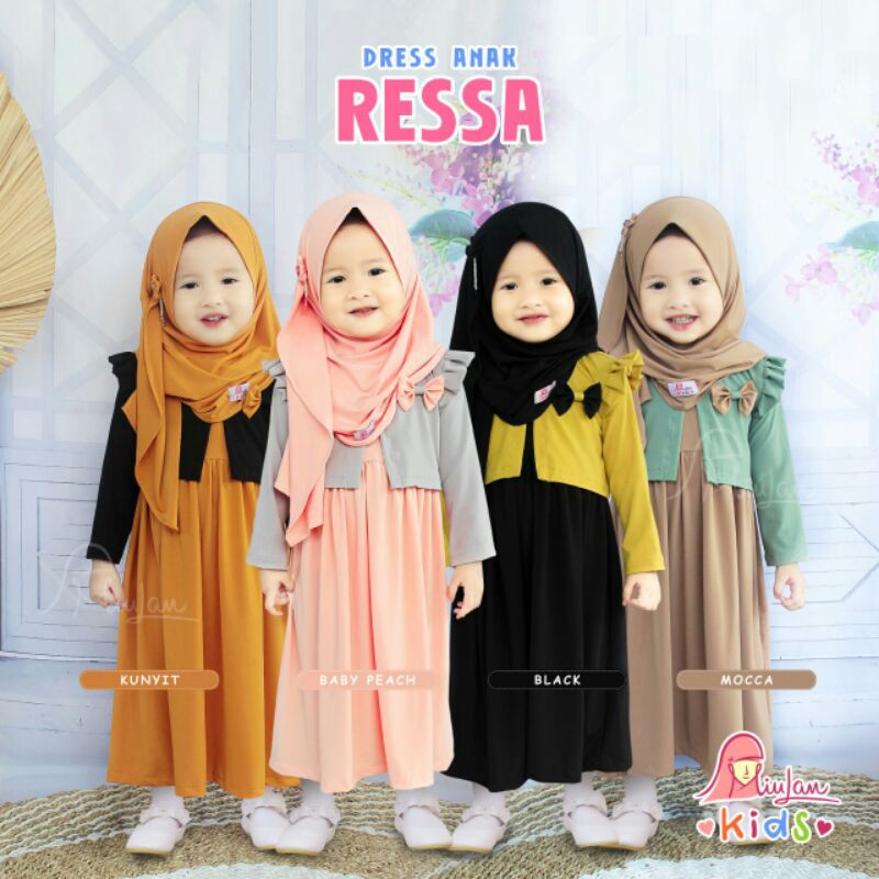 DRESS ANAK RESSA BY MIULAN KIDS
