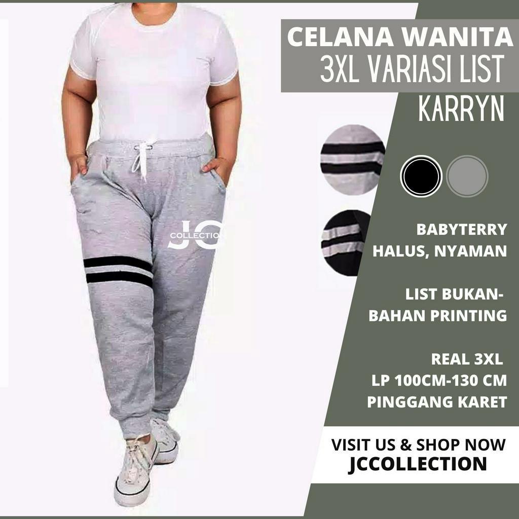 Celana Jogger Wanita Big Size Pria Karrinna JCCollections