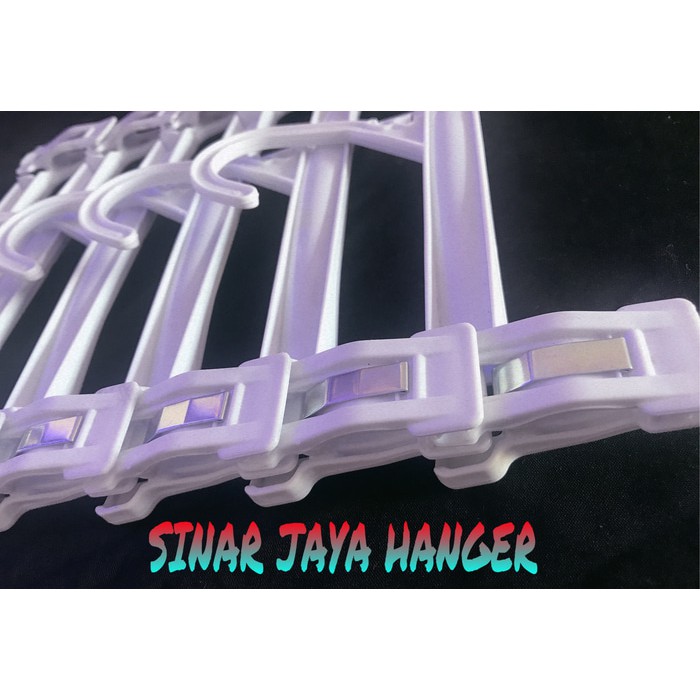 Hanger Jepit 25Cm | Gantungan Baju / Celana / Display toko