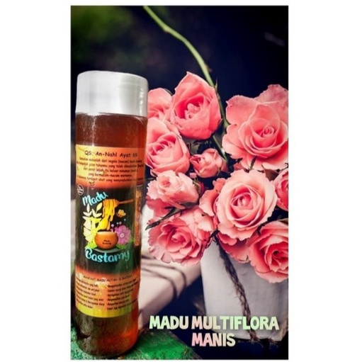 

Madu hutan Multiflora manis