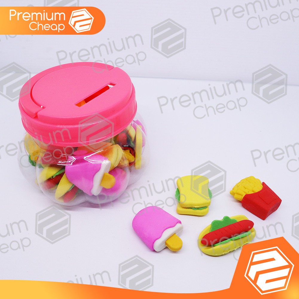 

[24 PCS] Stip Toples Buah Makanan Karet Lucu