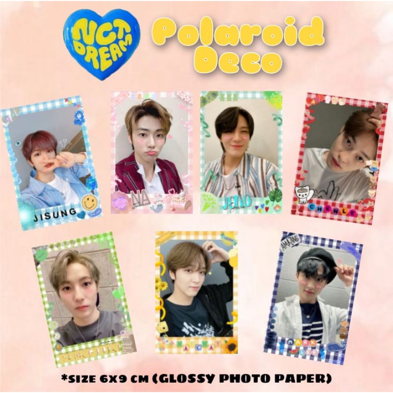 NCT Dream Polaroid Deco 1 set (7pcs)