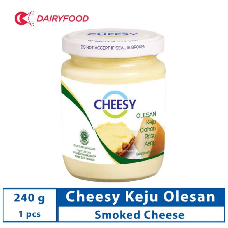 

keju oles/chessy smoked cheese spread 240gr