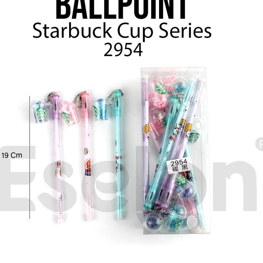 

Miliki - 12pcs Pulpen Gel Fancy Starbucks 2954 / 1pack Pulpen Gel Fancy !
