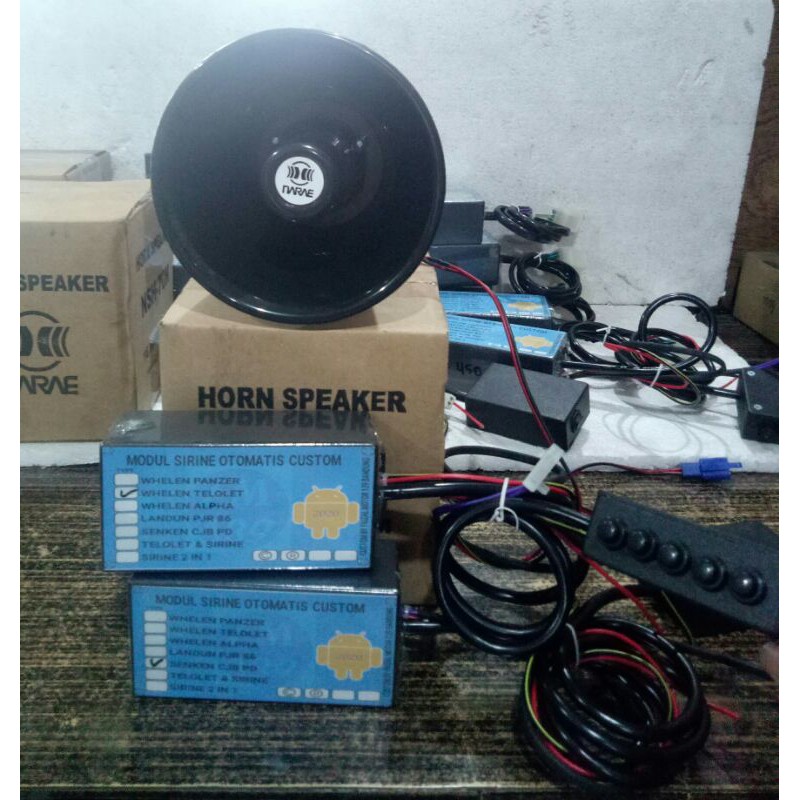 SIRINE PATWAL 1 PAKET MODUL TELOLET SPEAKER 16 WATT