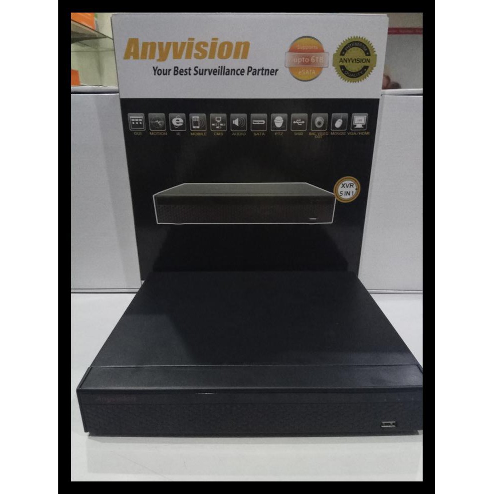 Cuci Gudang Dvr / Xvr Hd Cctv 1080 5 In 1 Anyvision 8 Ch Promo Murah