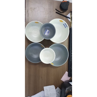 Mangkok Melamin Cosmic Onyx