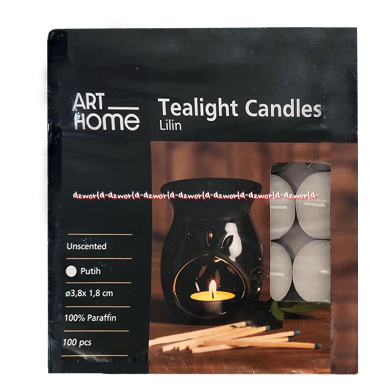 Kris Unscented White Tealight Candles Lilin Mangkok Warna Putih Candle Kandel Un Scented Arthome Tea Light Candle Art Home