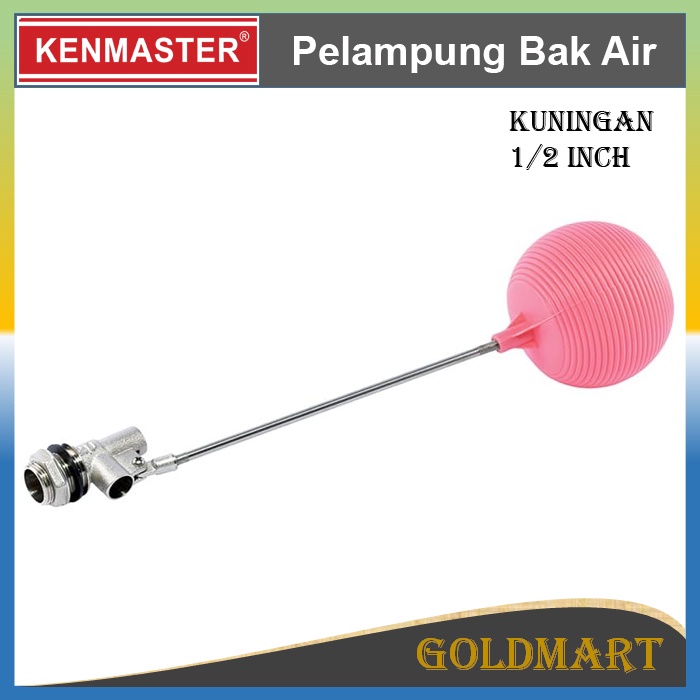 Pelampung Bak Air 1/2 inch / Kenmaster Untuk Tandon/Bak Air Kuningan