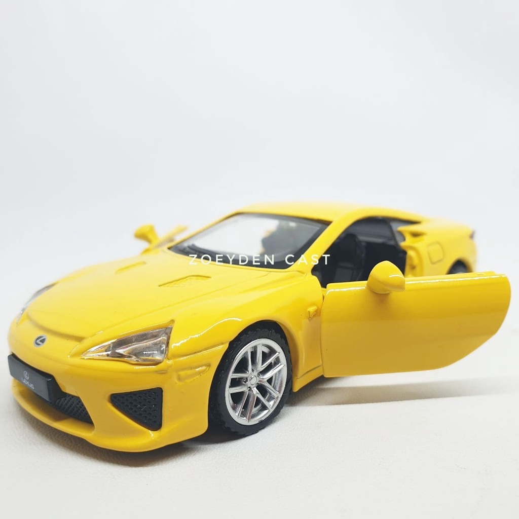 Apolo MSZ miniatur diecast mobil Lexus LFA skala 1:43