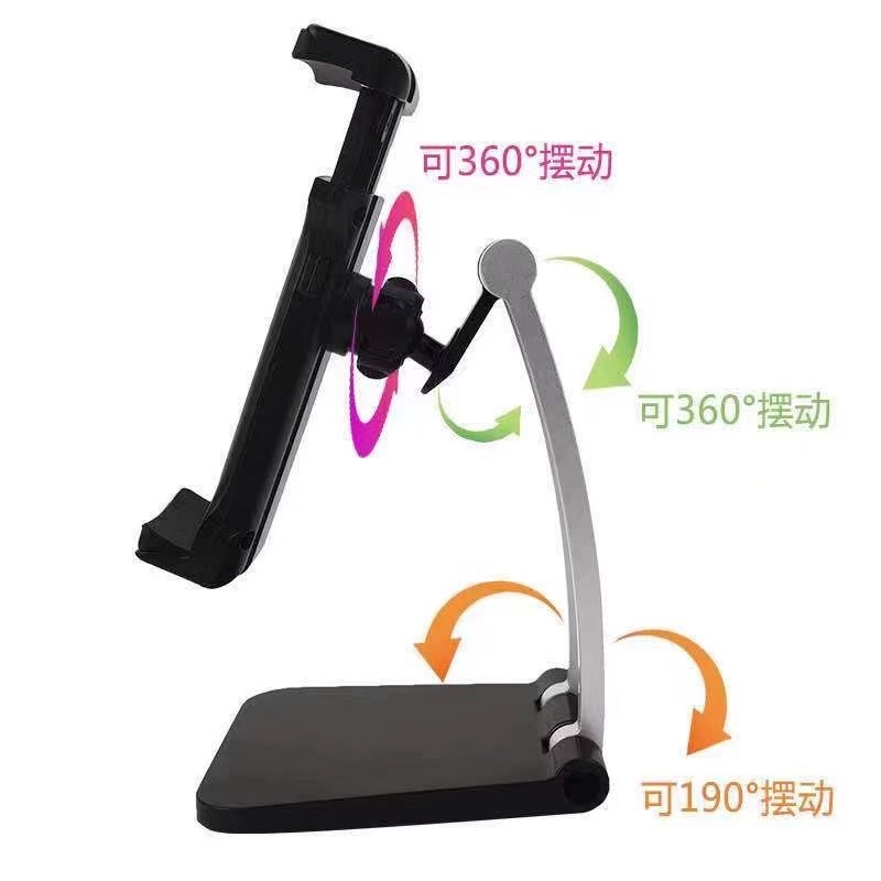 Q8 Holder tablet Hp Stainless Abs Folding Mobile Phone Desktop Stand