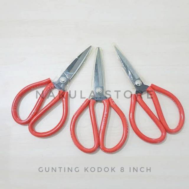 

gunting kodok/tailor scissors 8 inch