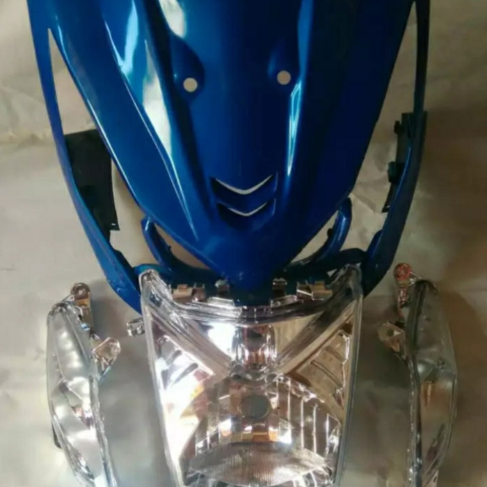 PROMO full set tameng body depan beat fi 2013-2014 biru