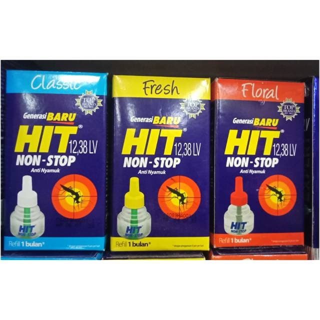HIT NON STOP REFILL ELECTRIC anti nyamuk