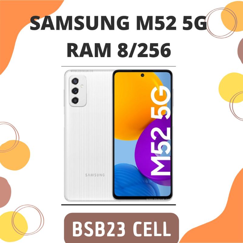 Samsung M52 5G RAM 8/256 Garansi Resmi