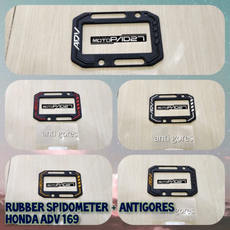 Stiker cover spidometer + antigores Honda Adv 160 2022 Rubber