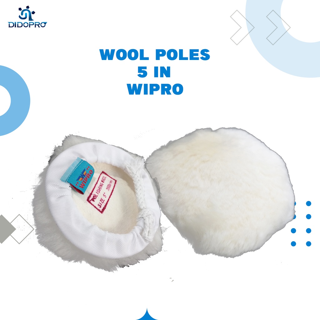 Woll poles ikat 5&quot; Wipro / Wool Poles