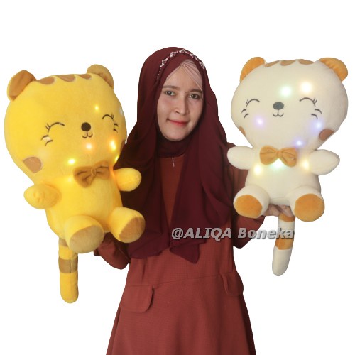 boneka kucing cantik XL gratis lampu ledermurah