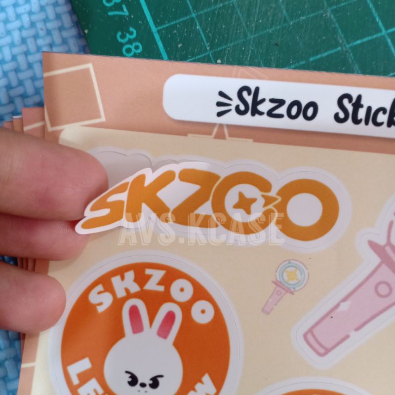 Stray Kids SKZOO sticker A6 kiss cut – >>> top1shop >>> shopee.co.id