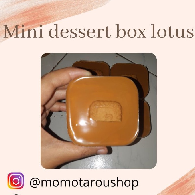 

mini dessert box lotus