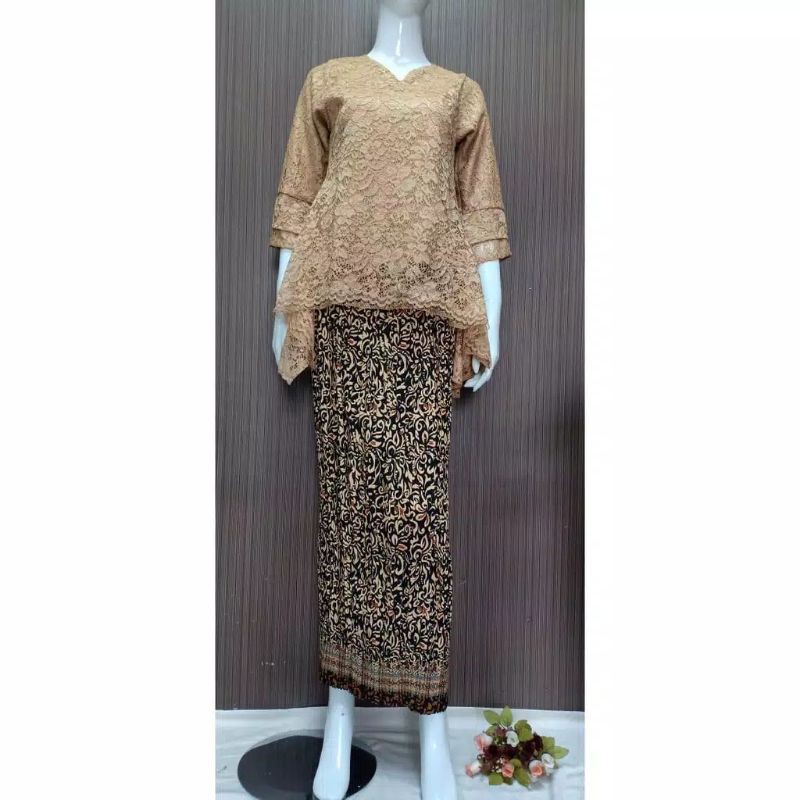 IndahKebaya | REAL PICTURE / KEBAYA RINJANI BROKAT / ACARA / KARTINI / JUMBO / WISUDA / AKAD NIKAH