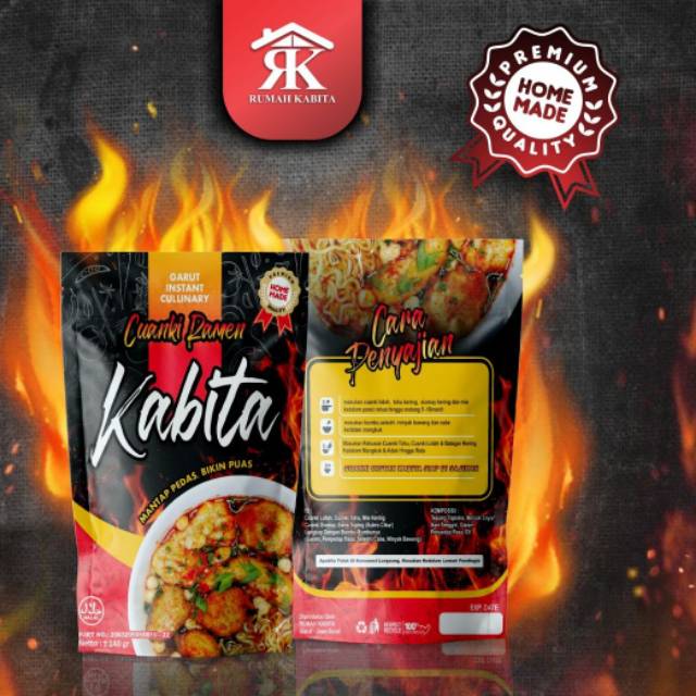 

Cuanki Instan Kabita Full Bumbu, Sekilo Muat 8pcs