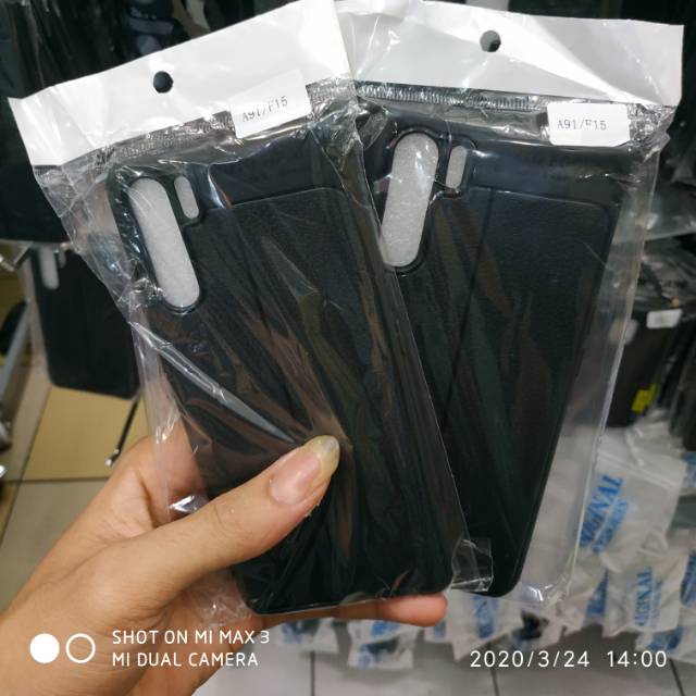 AutoFocus Oppo A91 / Leather Case Oppo A91 / casing Oppo A91