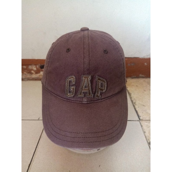 Topi GAP original coklat second bekas