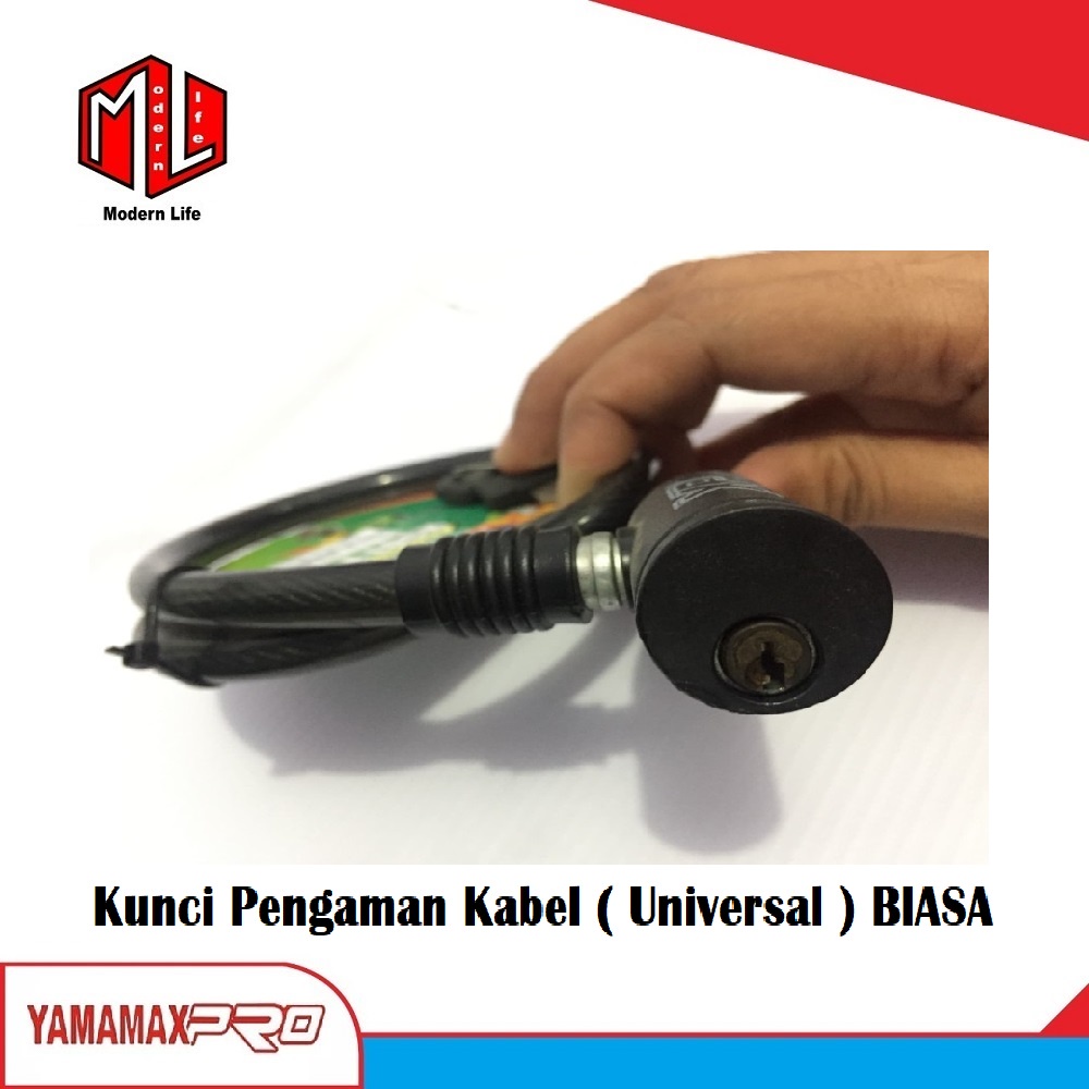 Kunci Pengaman Sepeda Dan Motor XP-Tool / Cable Lock ( Biasa &amp; Nomor )