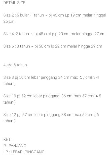 Celana jeans renda anak perempuan