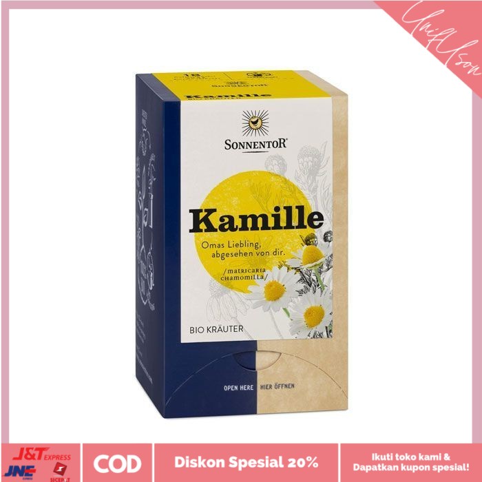 

⭐COD⭐ Organic Camomile Sonnentor Tea 14.4 g