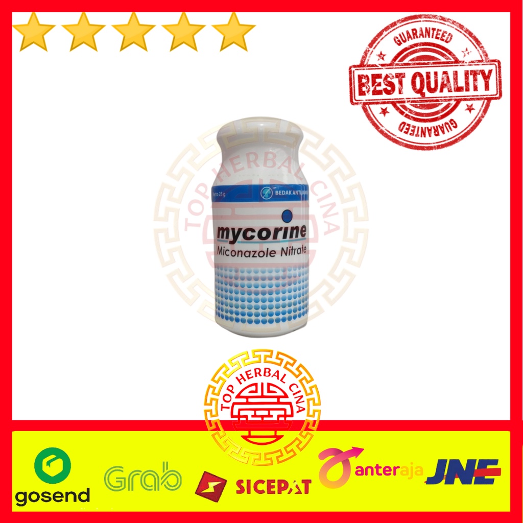 MYCORINE MICONAZOLE NITRATE - BEDAK MYCORINE bedak biang keringat anak gatal gatal