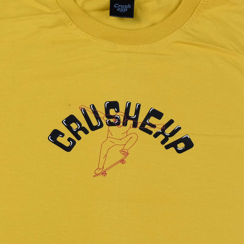 CRUSH EXP Kaos Pendek TSC0861 - YELLOW