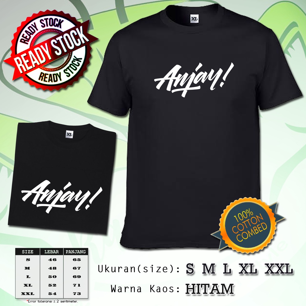 Kaos hastag Anjay / Anjay hastag tshirt