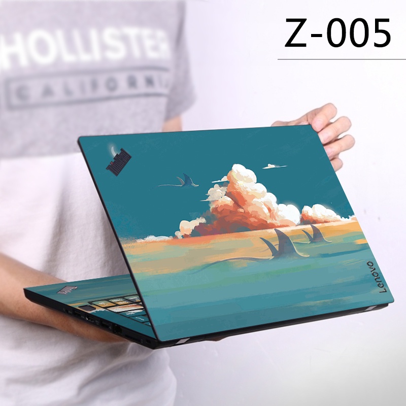 1pcs Stiker Skin Komputer Laptop Universal  Bahan Vinyl Ukuran 11 / 12 / 13 / 14 / 15 / 17 Inch