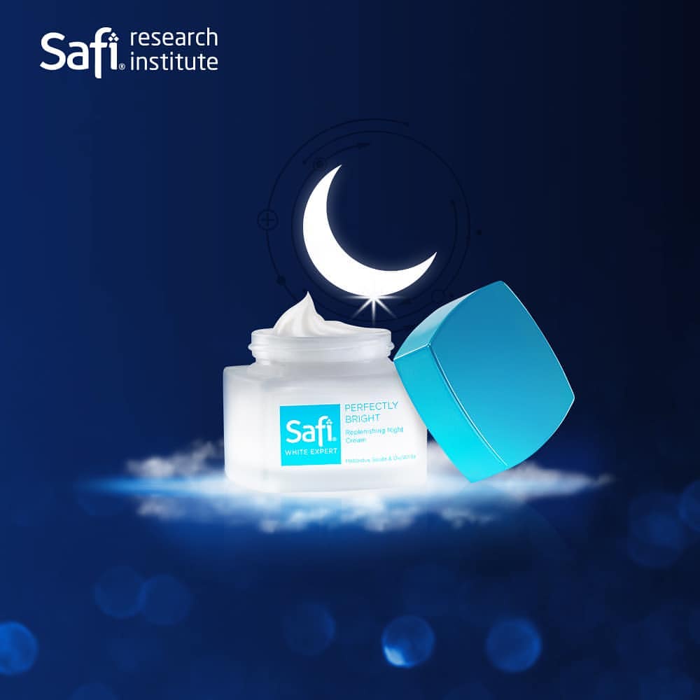 Safi White Expert Perfectly Bright Replenishing Night Cream | Night Krim | Krim Malam Safi