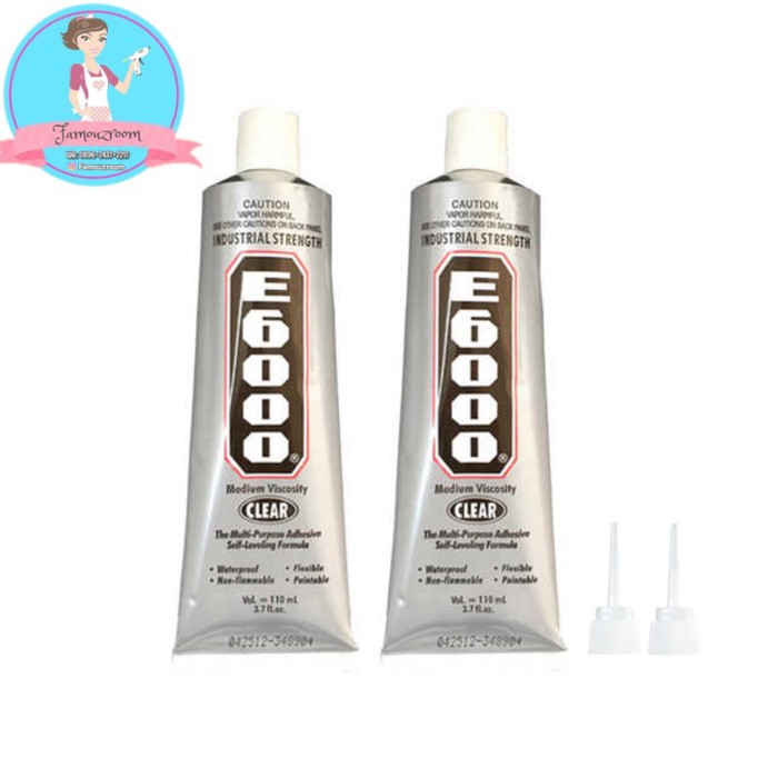 

Promo Lem E-6000 110ml for deco case/ fabric glue Lem case HP (TERMURAH) Elegan