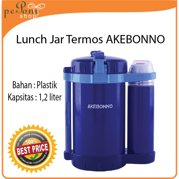 Set Kotak Bekal dan Termos / Lunch Jar Thermos | AKEBONO